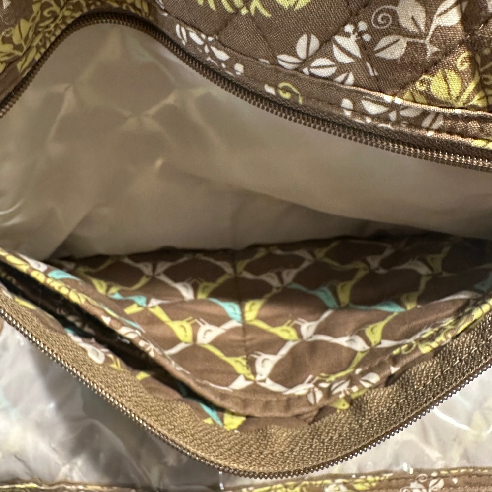 Vera Bradley Sittin In A Tree Hanging Cosmetic Makeup organizer foldable Storage - Picture 11 of 13